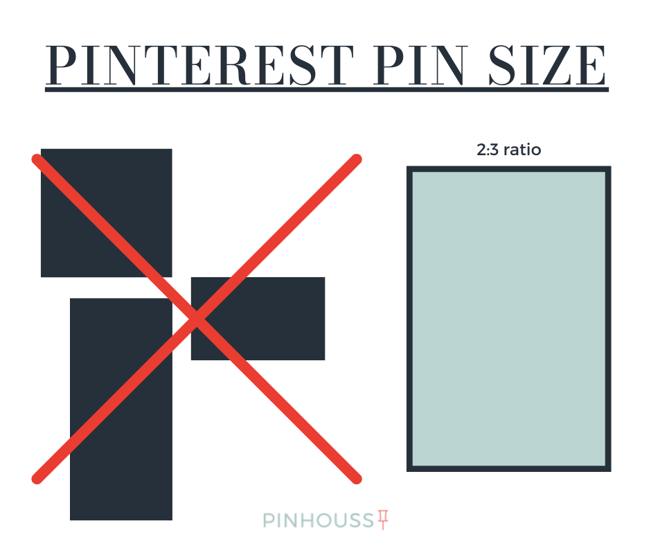 Pinterest Pin size 2022