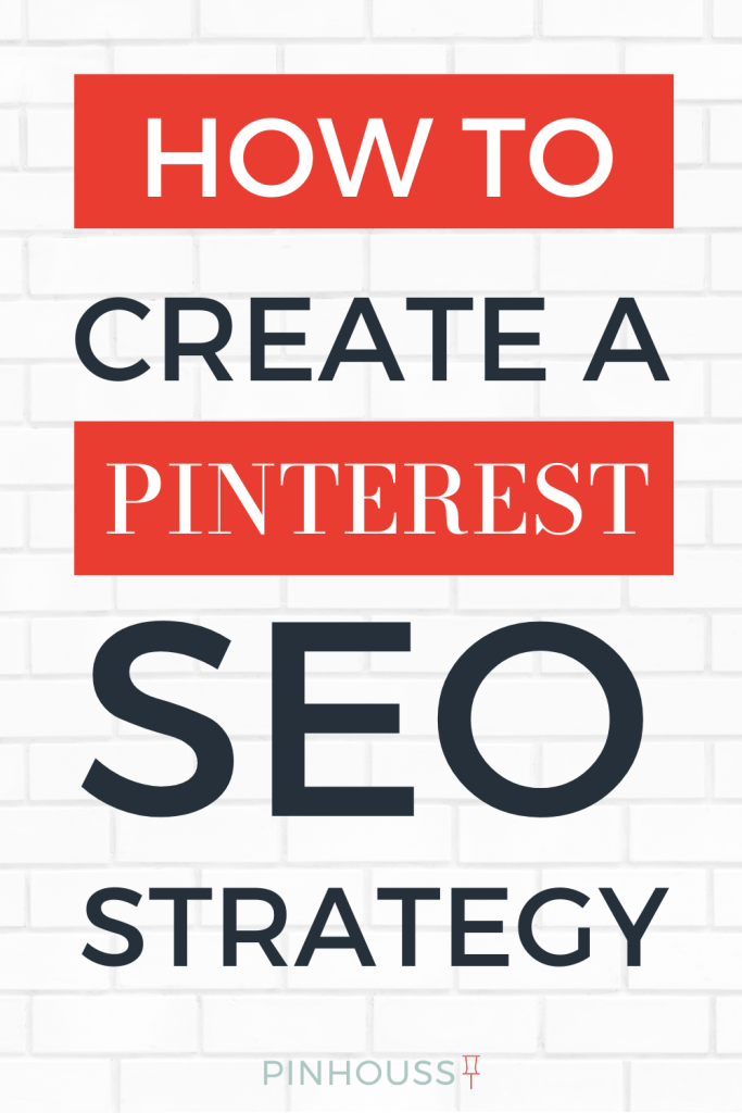 Pinterest SEO Strategy